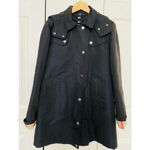 Burberry rain coat with zip-out warm liner